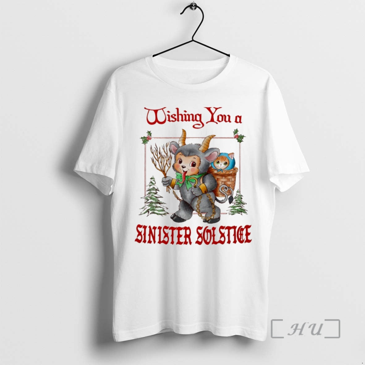 Officials Wishing You A Sinister Solstice Circle T-Shirts, Hoodie, Sweatshirt | InkThreadWorks.com