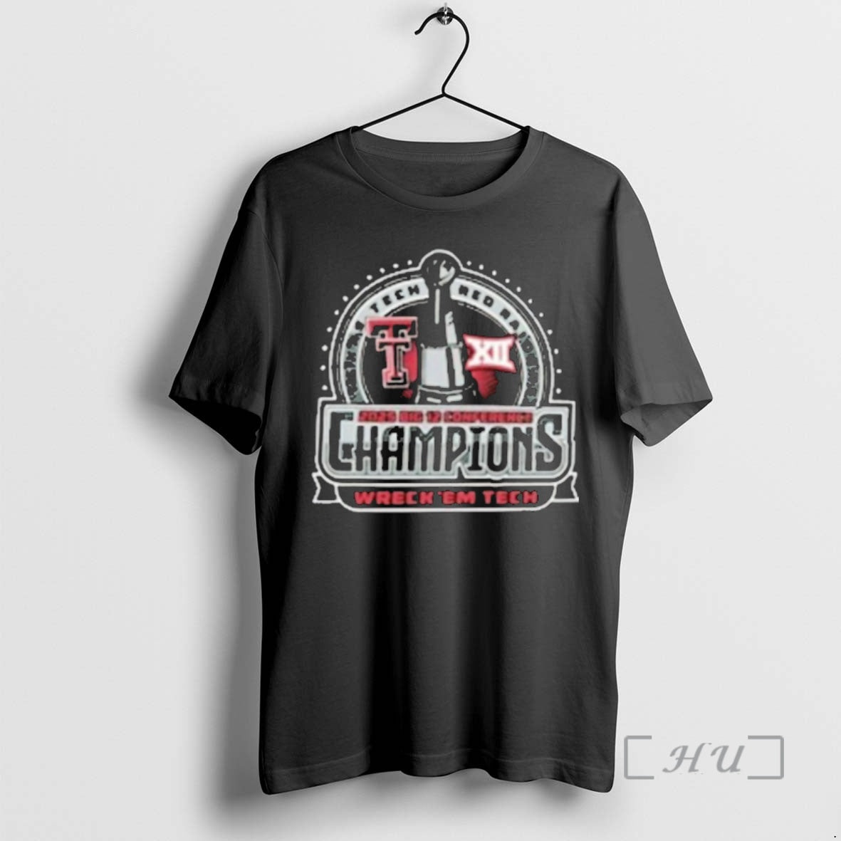 Officials Texas Tech Big 12 Championship Wreck Em Tech T-Shirts, Hoodie, Sweatshirt | InkThreadWorks.com
