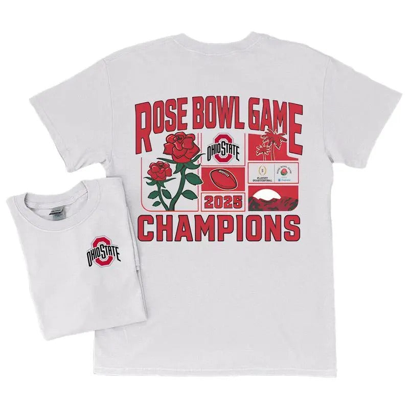 Ohio State Buckeyes 2025 Rose Bowl Champions Mascot Shirt Classic Sweatshirt Menswear football fan