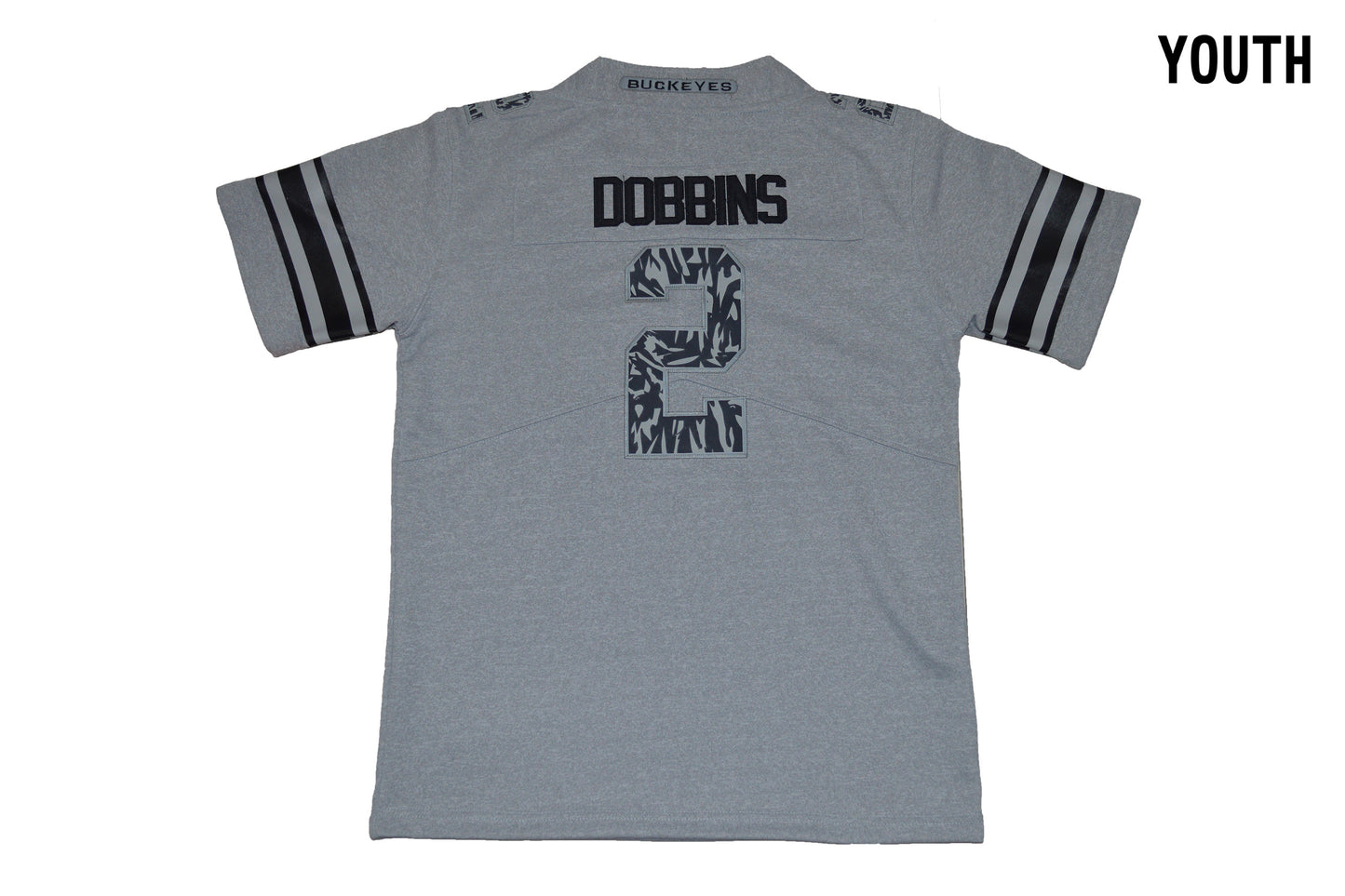 Ohio Light Carbon Gray Youth 2 Back