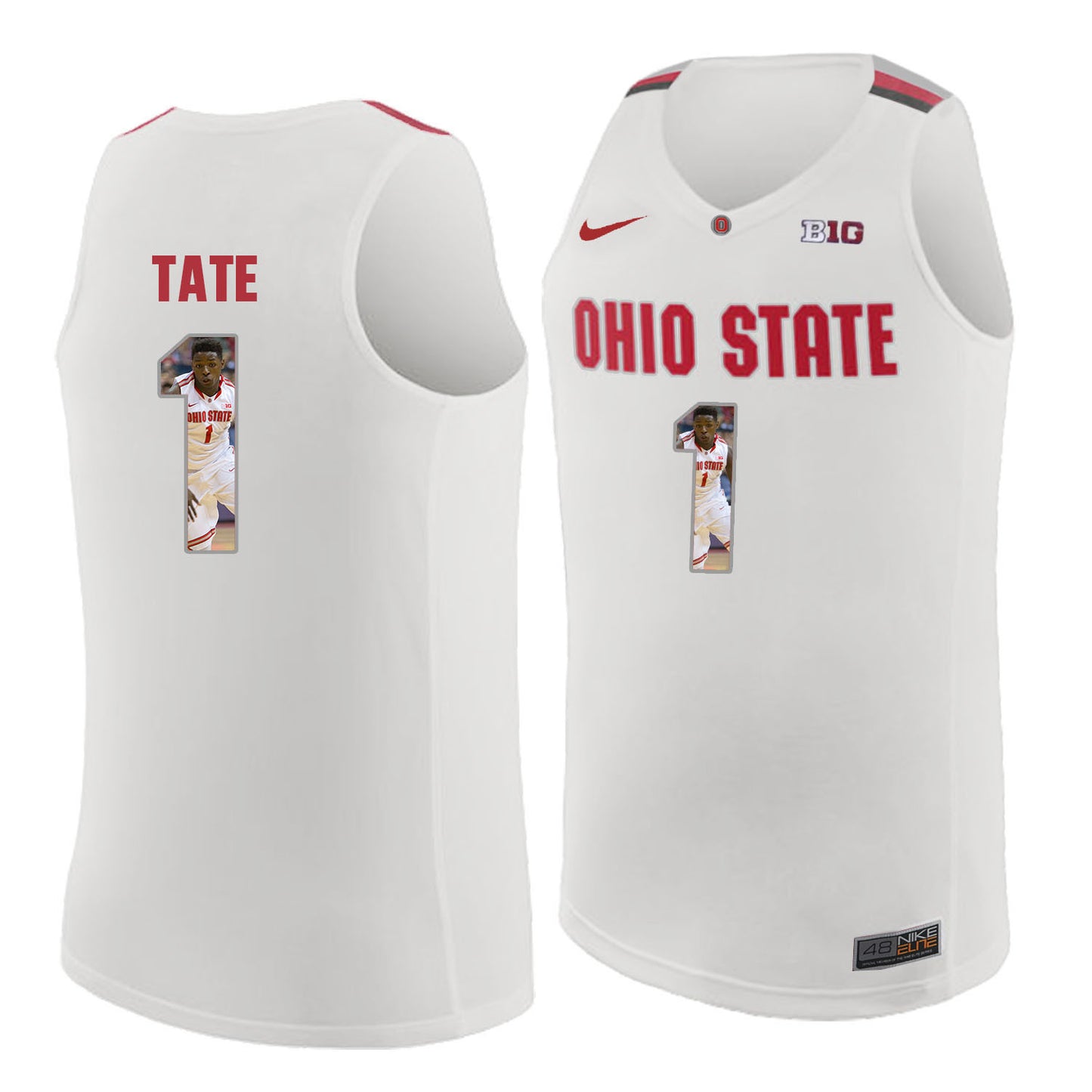 Ohio State Tate 1 white