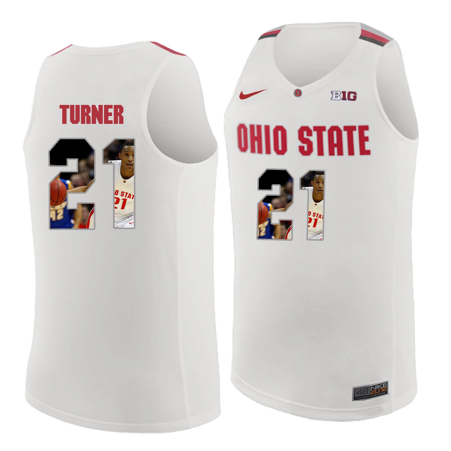 Ohio State Turner 21 white