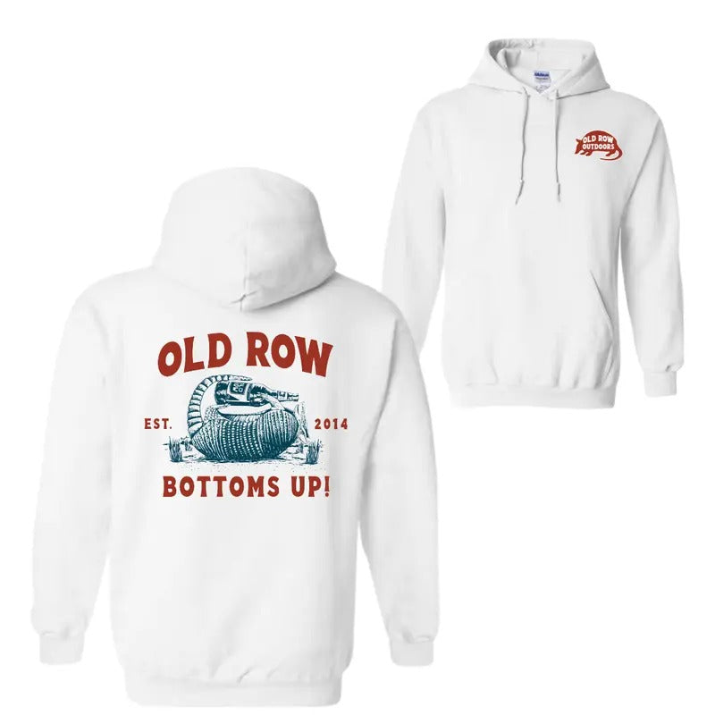 Old Row Bottoms Up Armadillo 2 Sided Shirt - Old Row Shirt For Men An Women Hoodie, Sweatshirt | InkThreadWorks.com