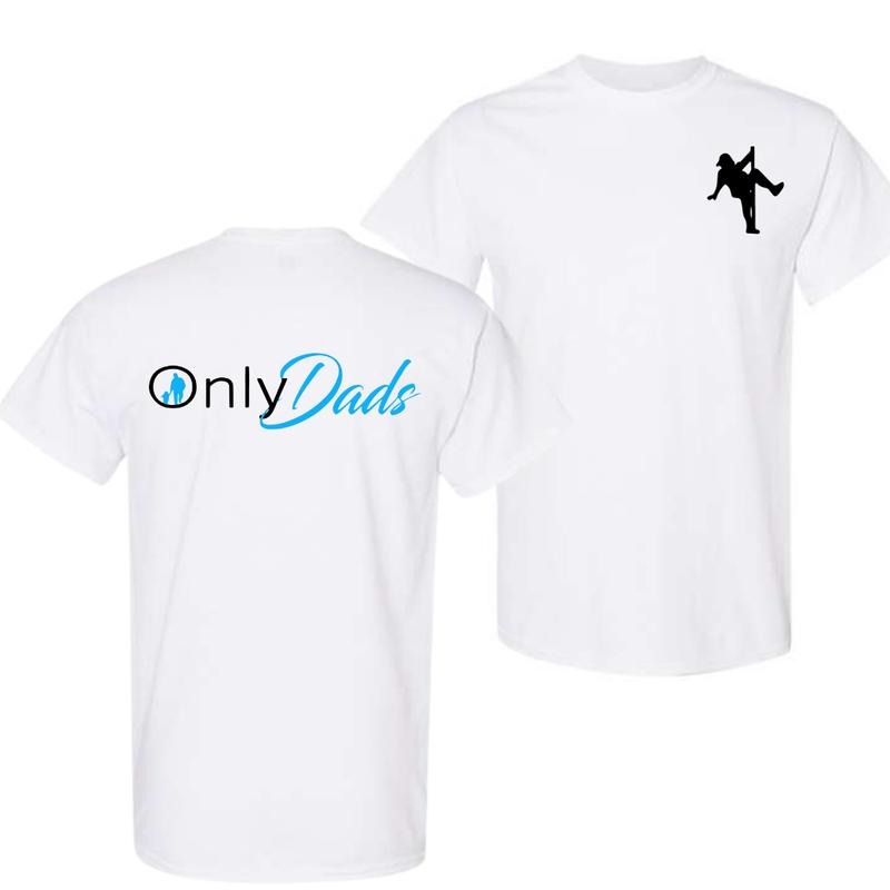 OnlyDads Shirt Black Menswear - Father's day - Dad's gift Hoodie, Sweatshirt | InkThreadWorks.com