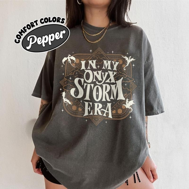Onyx Storm Shirt, Fourth Wing Merch, Basgiath War College TShirt, Dragon Lover Shirt, Fourth Wing Xaden Riorson Fan...