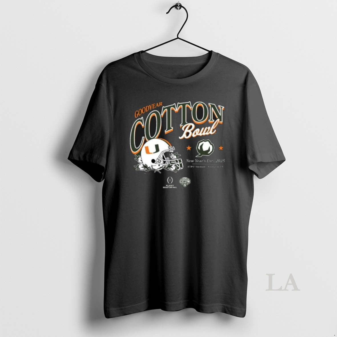 Original 2025 Cotton Bowl Miami Canes Helmet Bound T-Shirts, Hoodie, Sweatshirt | InkThreadWorks.com