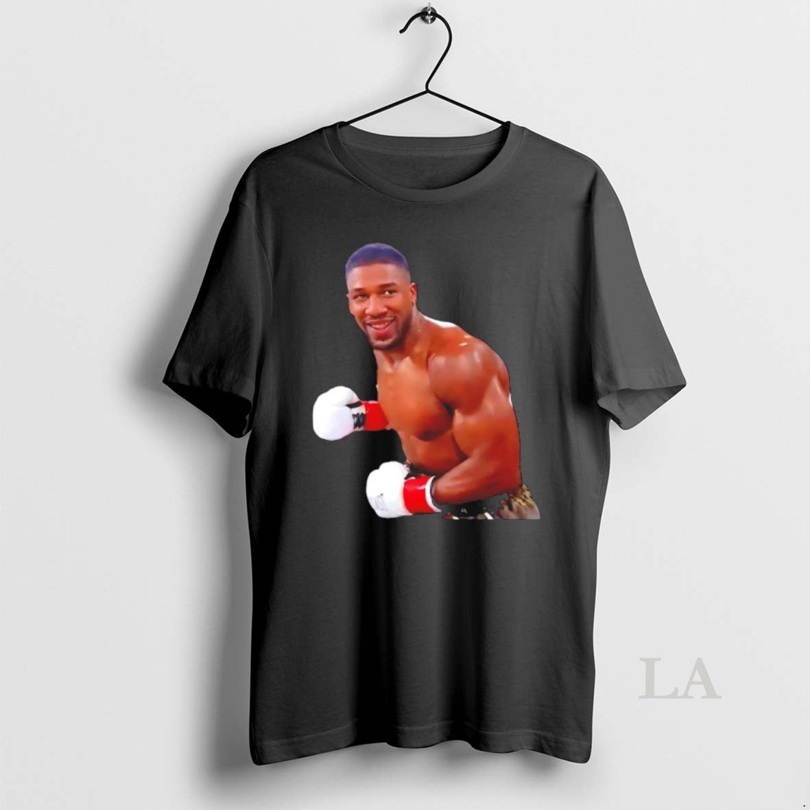 Original Anthony Joshua Smiling Before Knocking Out Jake Paul Image T-Shirts, Hoodie, Sweatshirt | InkThreadWorks.com