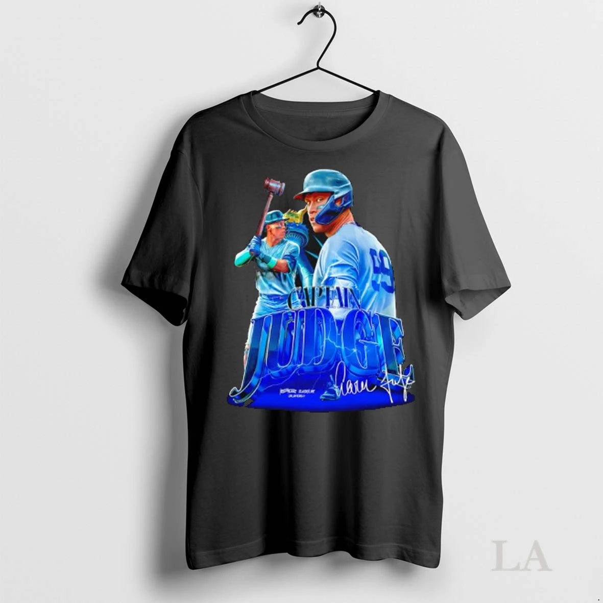 Original Captain Aaron Judge Signature Graphic Ladies
