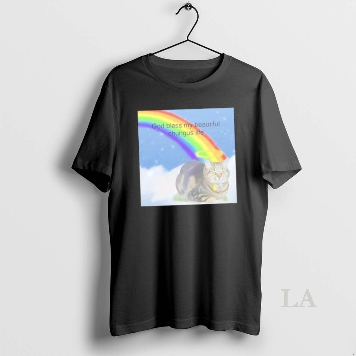 Original Cat God Bless My Big Chungus T-Shirts, Hoodie, Sweatshirt | InkThreadWorks.com