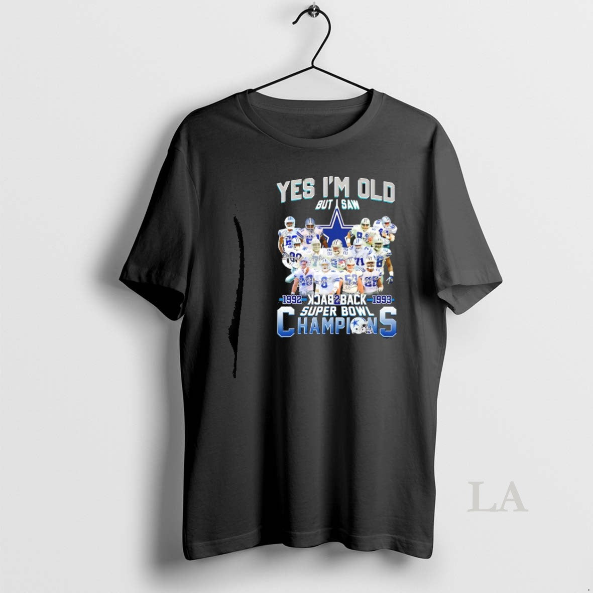 Original Dallas Cowboys Yes Im Old But I Saw Back 2 Back 1992 1993 Super T-Shirts, Hoodie, Sweatshirt | InkThreadWorks.com