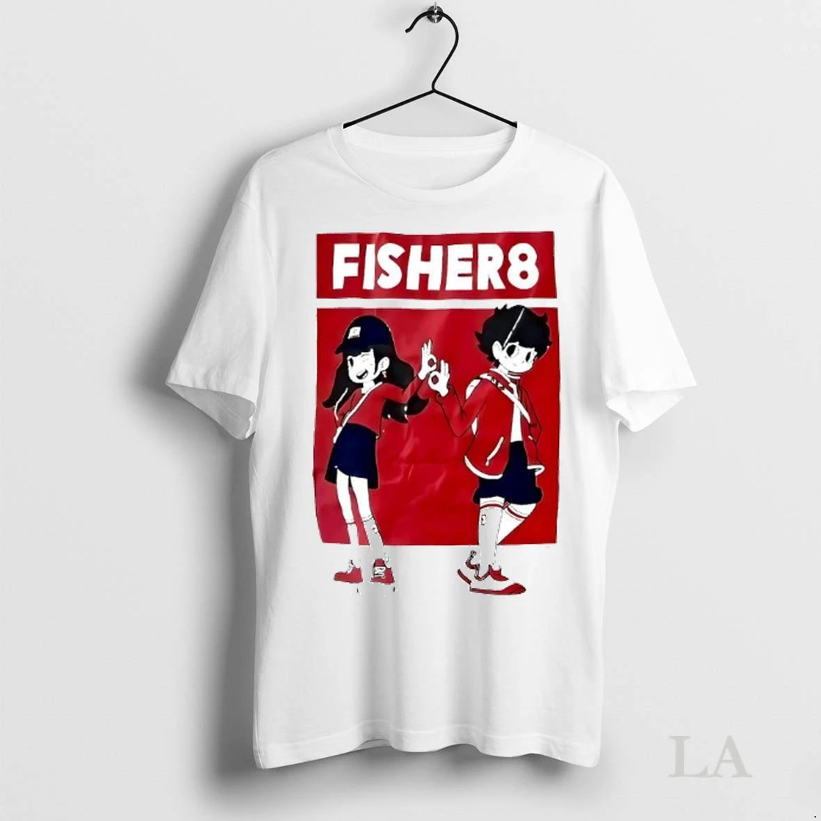Original Fisher8 Team Anime Cute