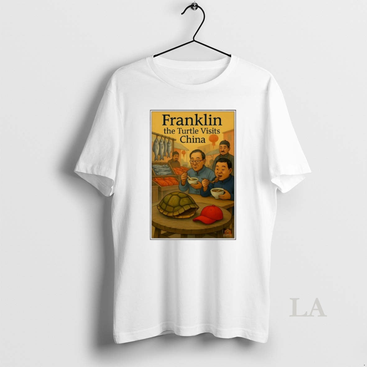 Original Franklin The Turtle Visits China T-Shirts, Hoodie, Sweatshirt | InkThreadWorks.com