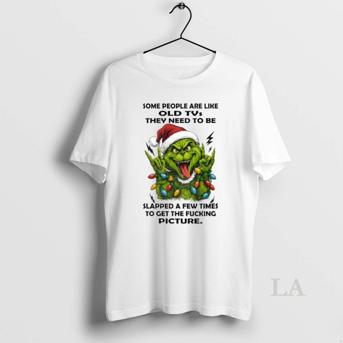 Original Grinch Some People Are Like Old Tus They Need To Be Slapped A Few T-Shirts, Hoodie, Sweatshirt | InkThreadWorks.com