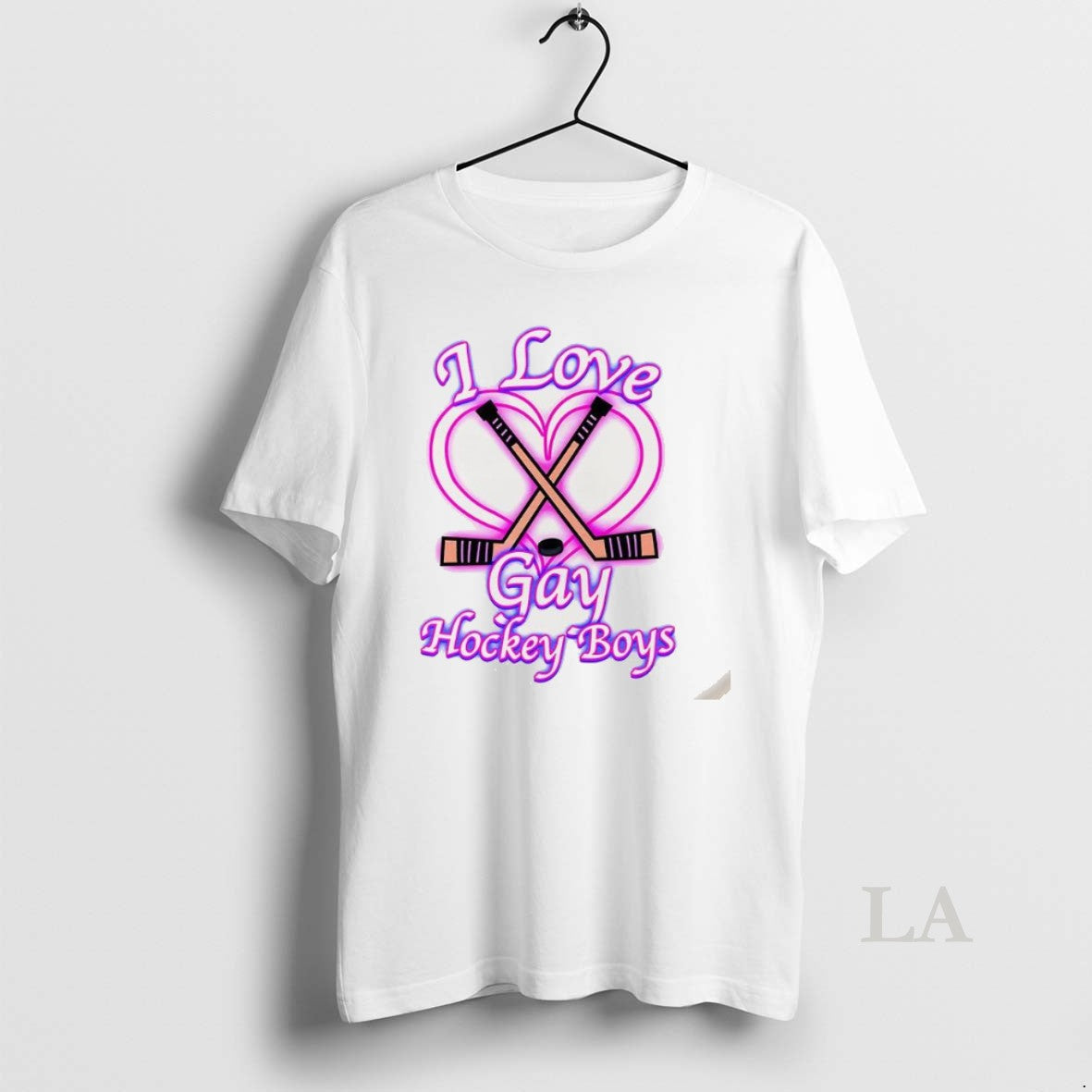 Original I Love Gay Hockey Boys Heated Rivalry Romantic T-Shirts, Hoodie, Sweatshirt | InkThreadWorks.com