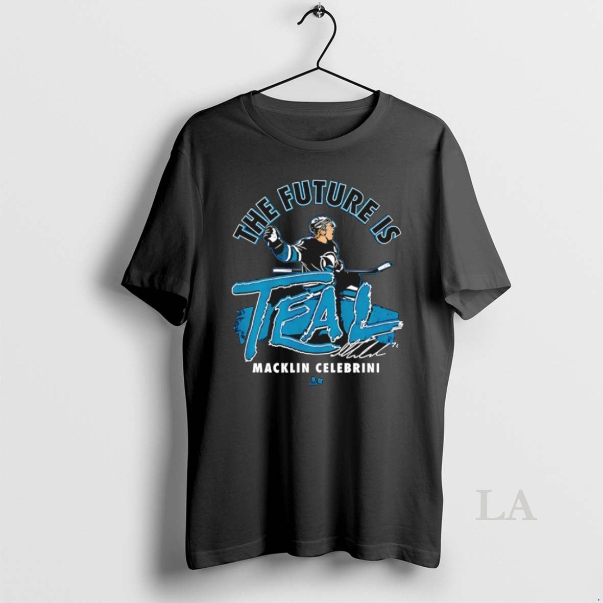 Original Macklin Celebrini San Jose Sharks Hockey Future Is Teal Signature T-Shirts, Hoodie, Sweatshirt