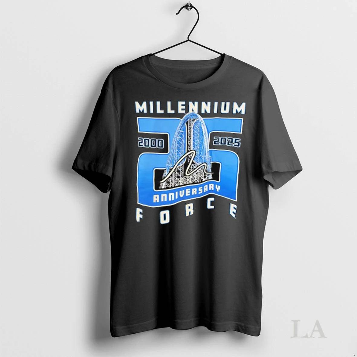 Original Millennium Force 25th Anniversary 2000 2025 Roller Coaster Ladies