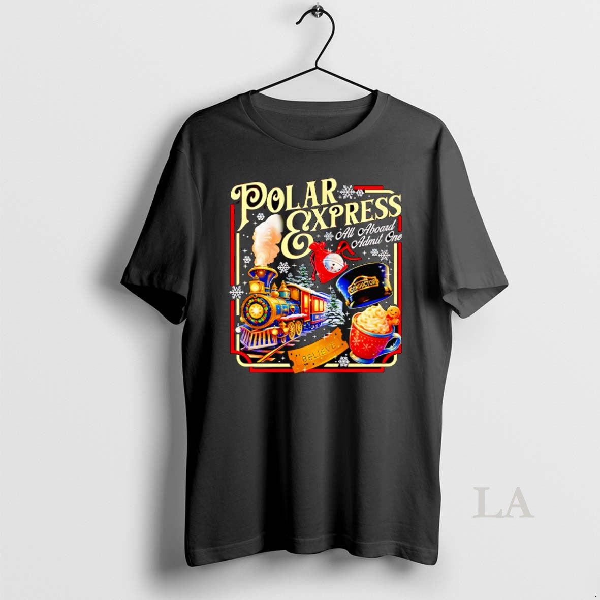 Original Polar Express All Aboard Admit One Christmas T-Shirts, Hoodie, Sweatshirt | InkThreadWorks.com