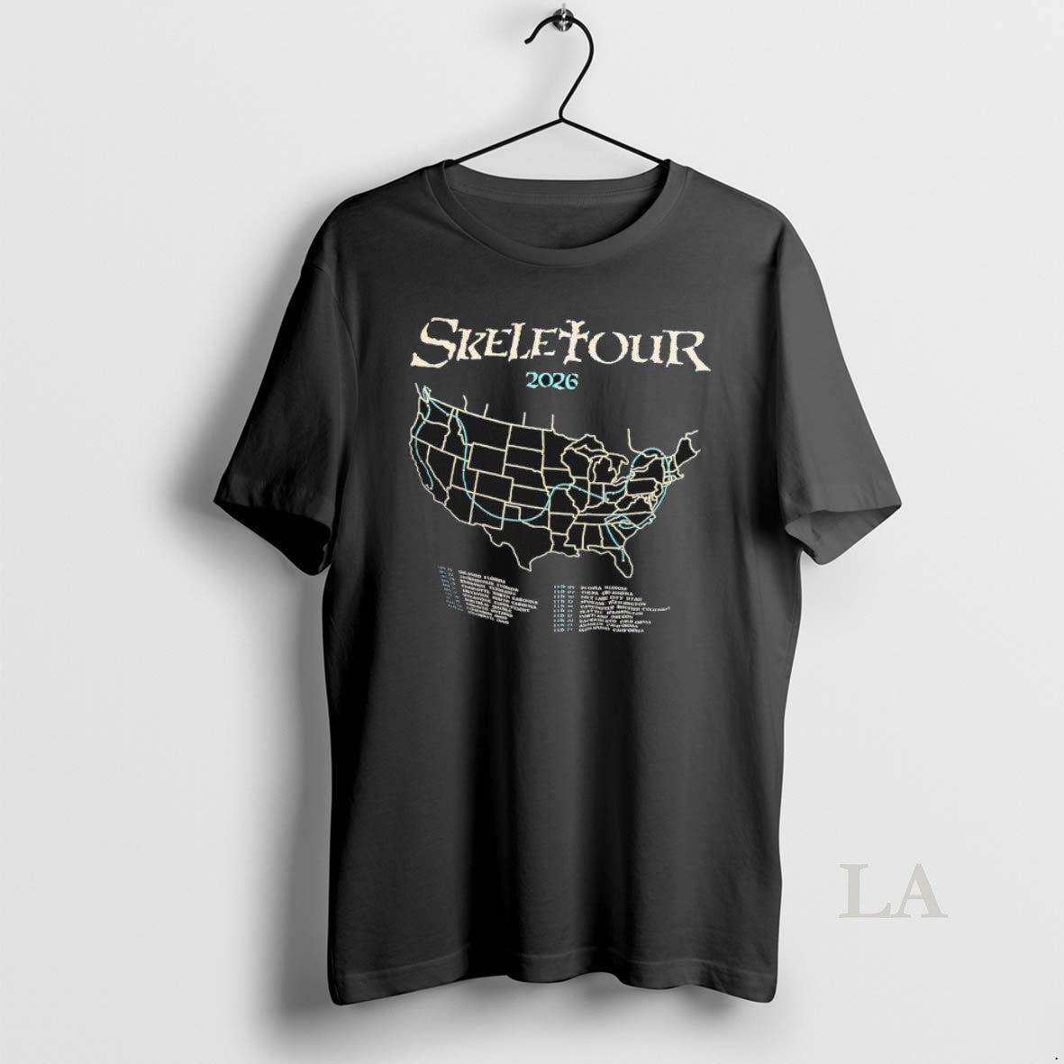Original Skeletour 2026 Usa State T-Shirts, Hoodie, Sweatshirt
