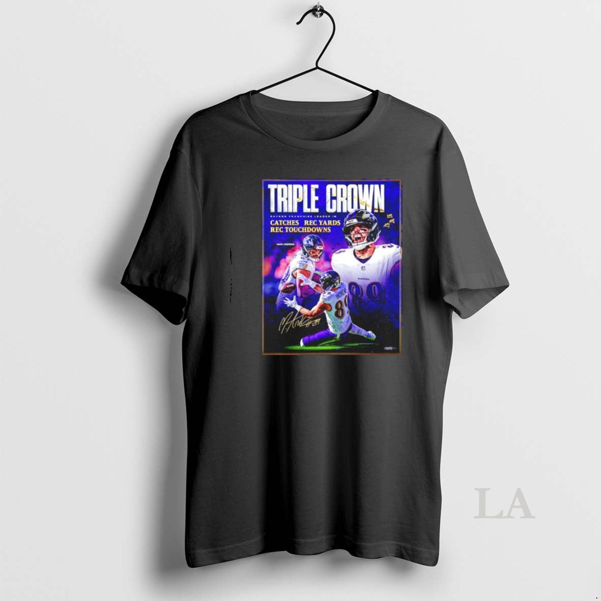 Original Triple Crown For Mark Andrews Baltimore Ravens 2025 Pro Bowl T-Shirts, Hoodie, Sweatshirt | InkThreadWorks.com