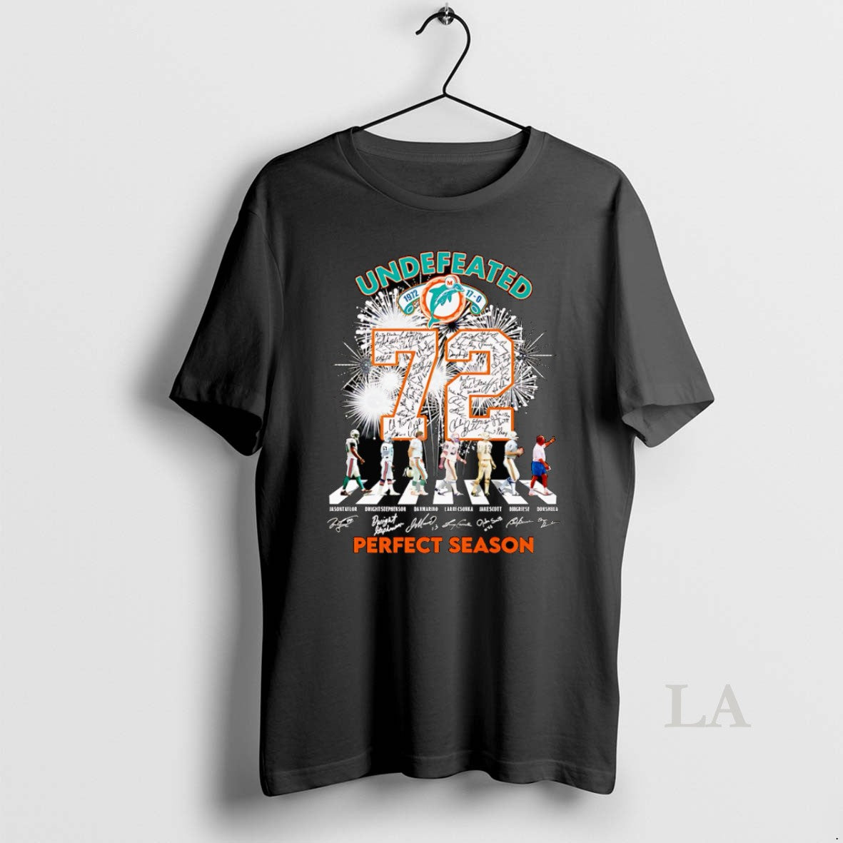 Original Undefeated 72 Miami Dolphins Perfect Season T-Shirts, Hoodie, Sweatshirt | InkThreadWorks.com