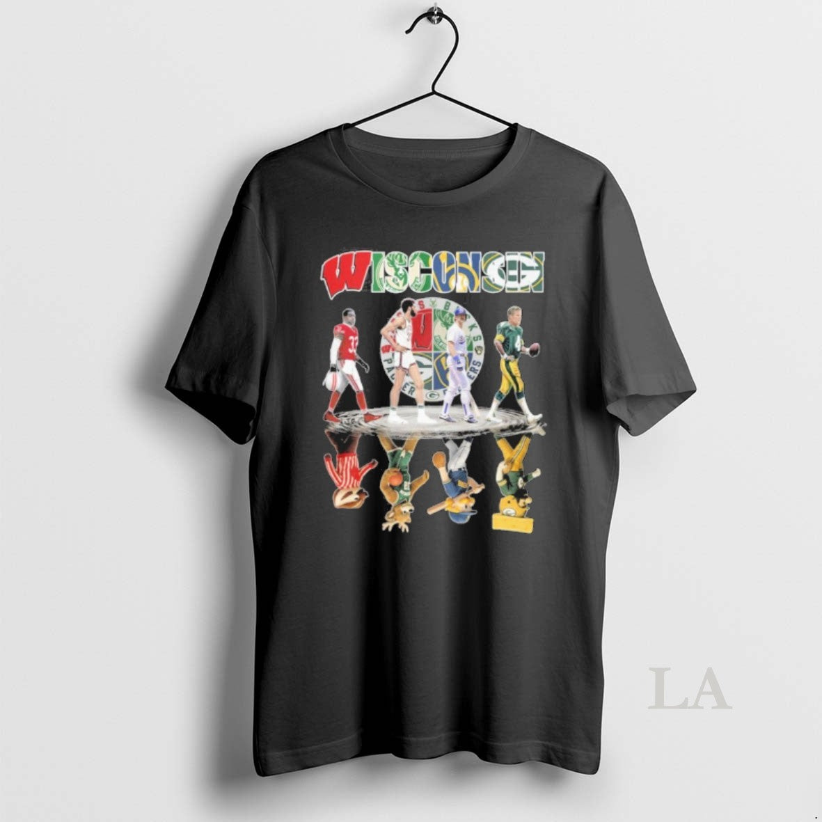 Original Wisconsin Sports Teams Players Abbey Road Water Reflection T-Shirts, Hoodie, Sweatshirt