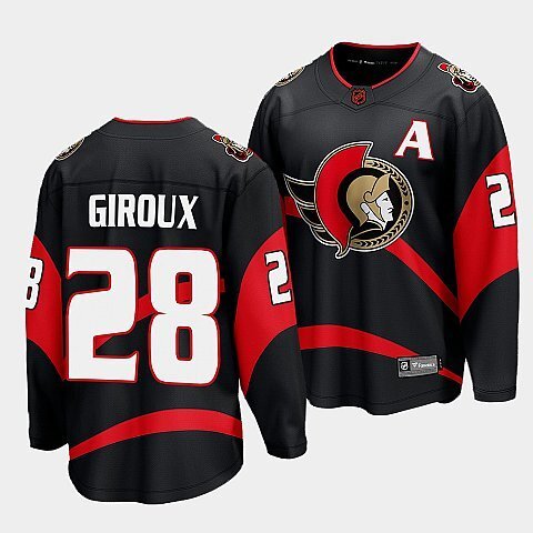 Ottawa Senators #28 claude-giroux-black-special-edition-2.0-breakaway-player-jersey