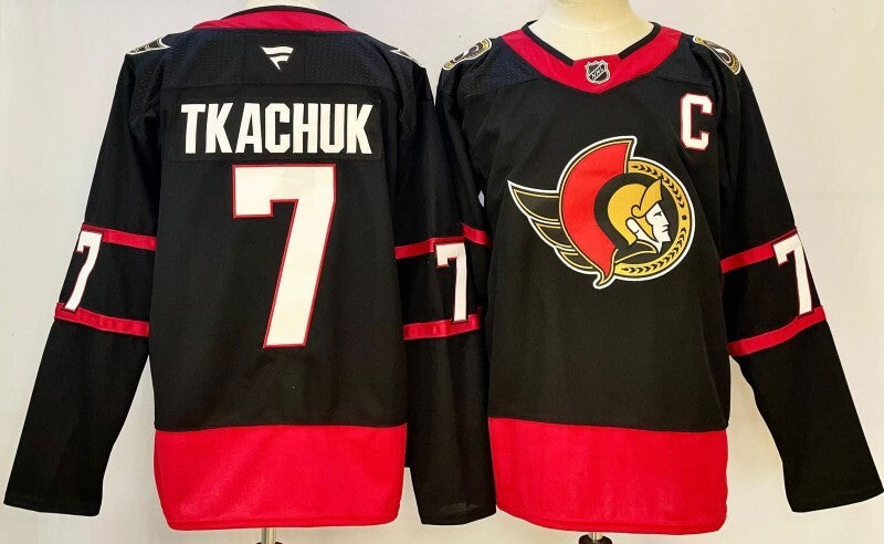 Ottawa Senators #7 Brady Tkachuk Style 2