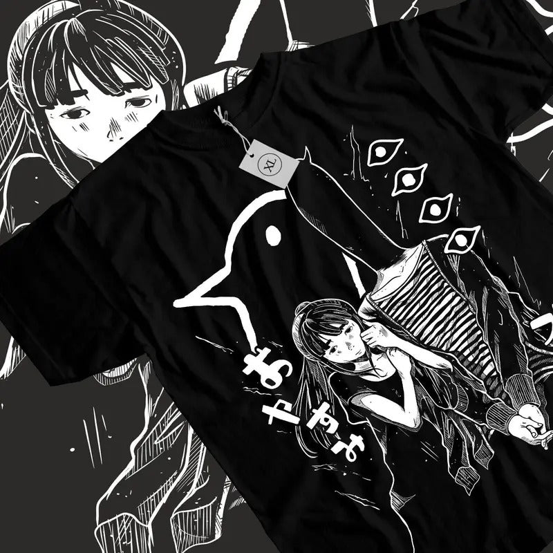 Oyasumi Goodnight Punpun T-Shirt S-4XL,Aiko Tanaka,Anime Shirt,Manga Shirt Tshirt S-4XL