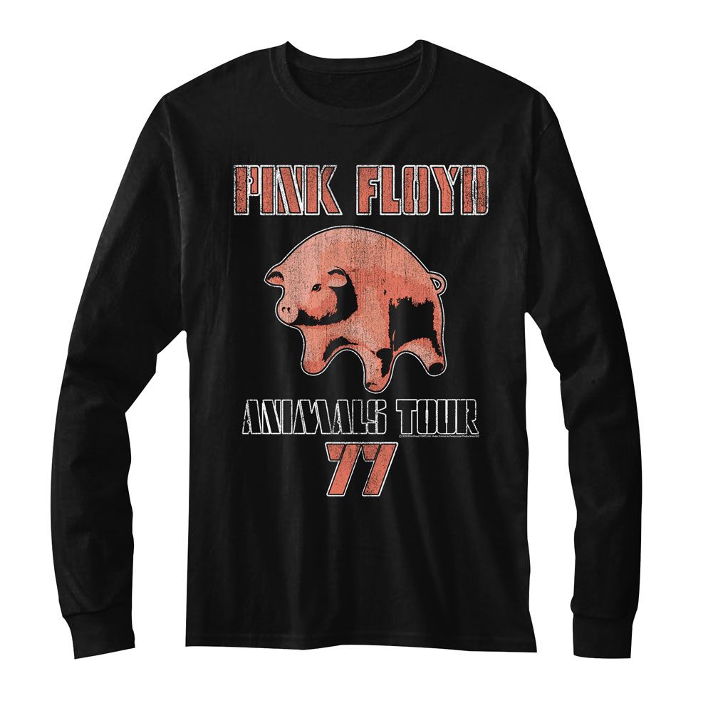 Pink Floyd - Tour 77 - Long Sleeve - Adult - T-Shirt