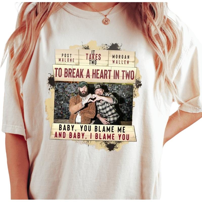 PM vs MW I Had Some Help Unisex T-Shirt, Country Music Shirt Unisex Classic T-Shirt. Cotton
