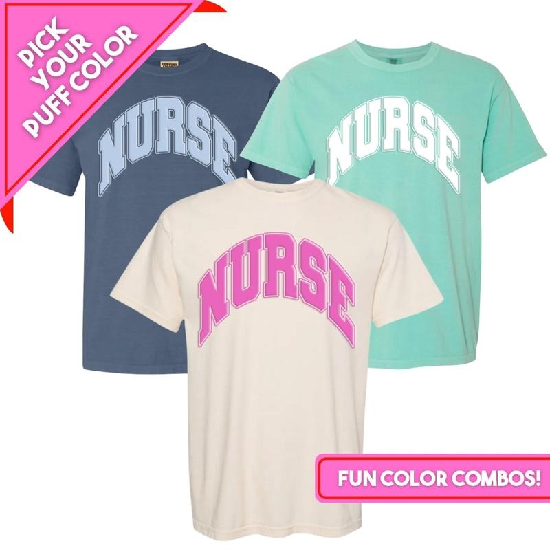 PUFF 'Nurse' T-Shirt Hoodie, Sweatshirt | InkThreadWorks.com