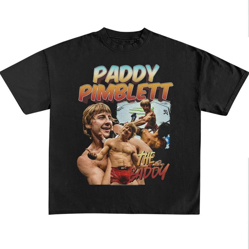 Paddy Pimblett Shirt Fighter Champions United Kingdom Boxing Jiu Jitsu Vintage 90s Retro T-Shirt Fans Tee Sweatshirt Graphic Tee Giftstyle{n002}2
