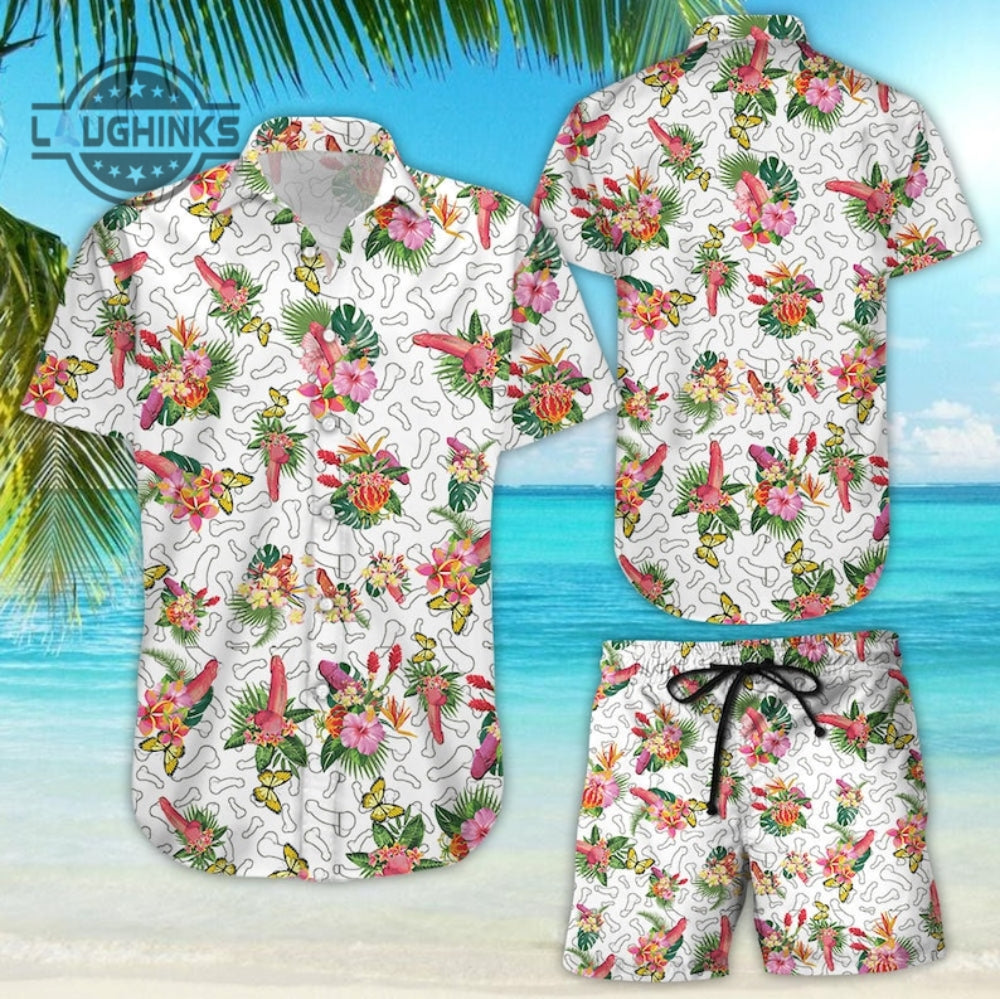 Penis Hawaiian Shirt And Shorts Penis Shirt Unique Hawaiian Shirts Funny T Shirts For Men Funny Hawaiian Shirts For Men Unique Shirts For Guys Dirty Hawaiian Shirts