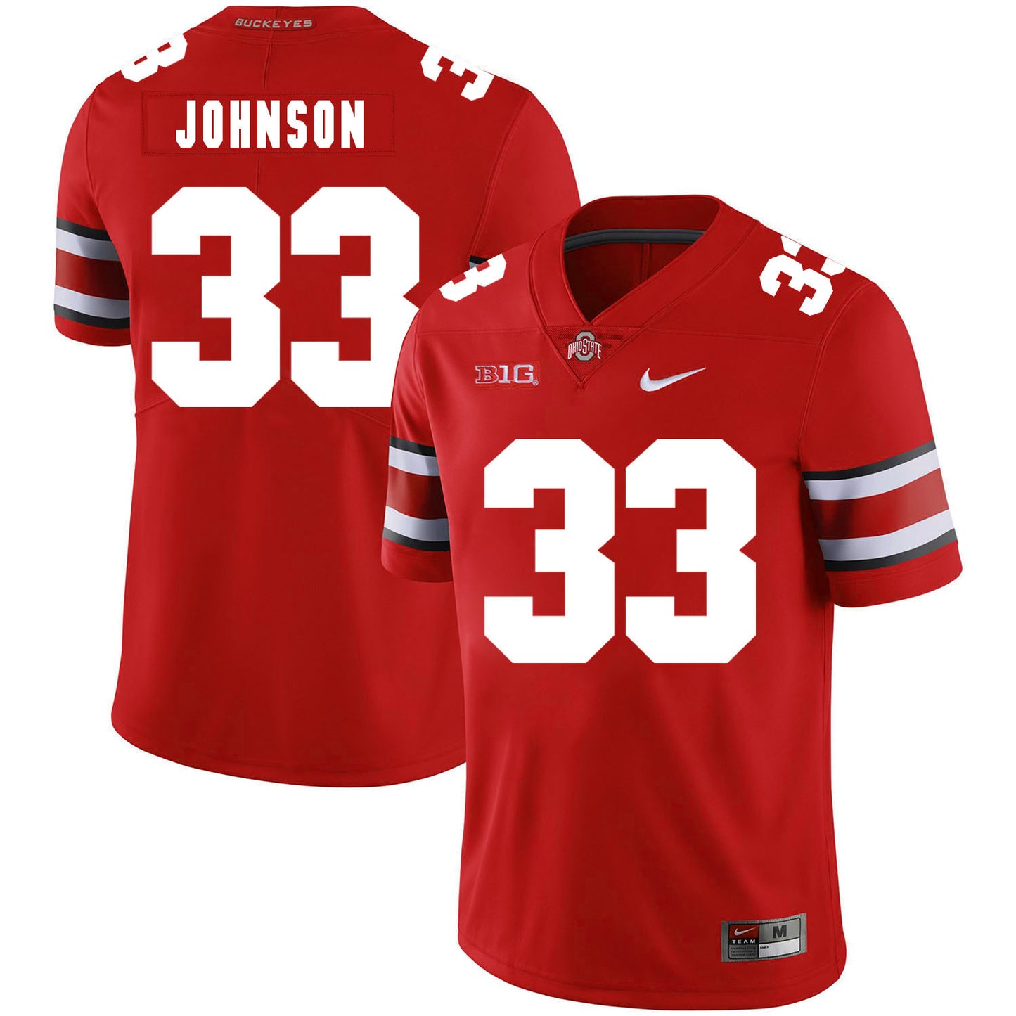 Pete Johnson 33 Red