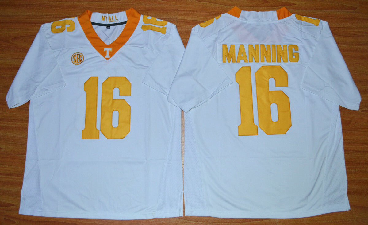 Peyton Manning 16 White 2015
