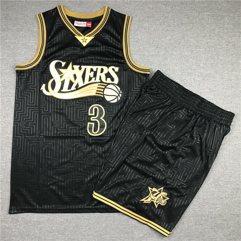 Philadelphia 76ers #3 Allen Iverson 76 Edition Shorts