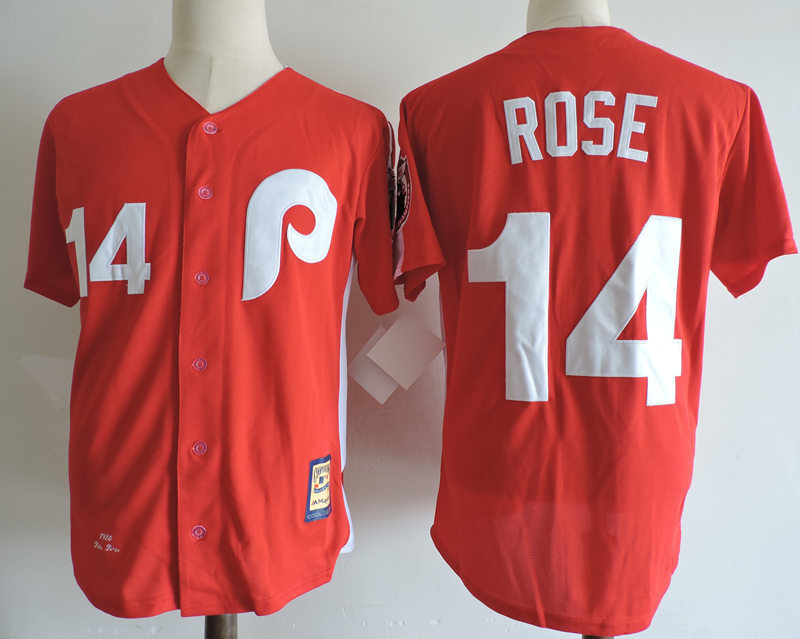 Philadelphia Phillies #14 Pete Rose Style 2