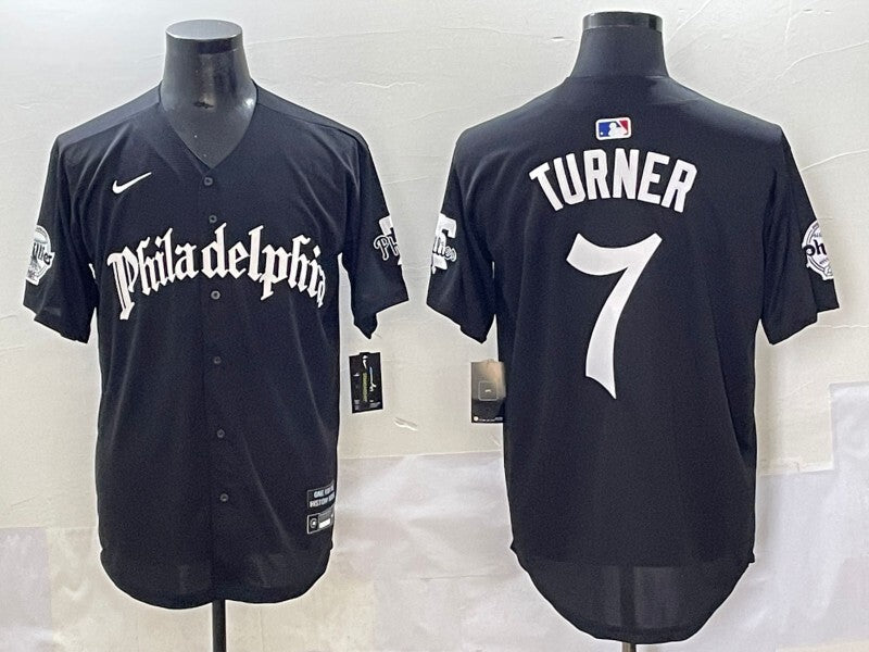 Philadelphia Phillies #7 Trea Turner Phillies 5 Collaboration Style 5
