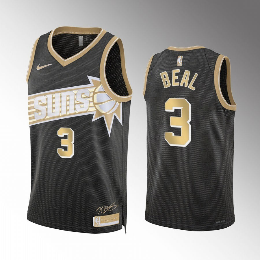 Phoenix Suns #3 Bradley Beal 2024 NBA Select Series Black Style 1