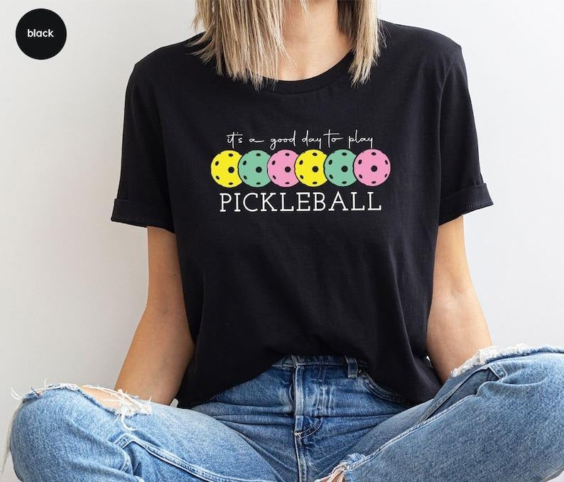 Pickleball Shirt, Sport Graphic Tees, Pickleball Gifts, Sport Shirt, Pickleball Shirt for Women, Gift for Her, Sport Outfit