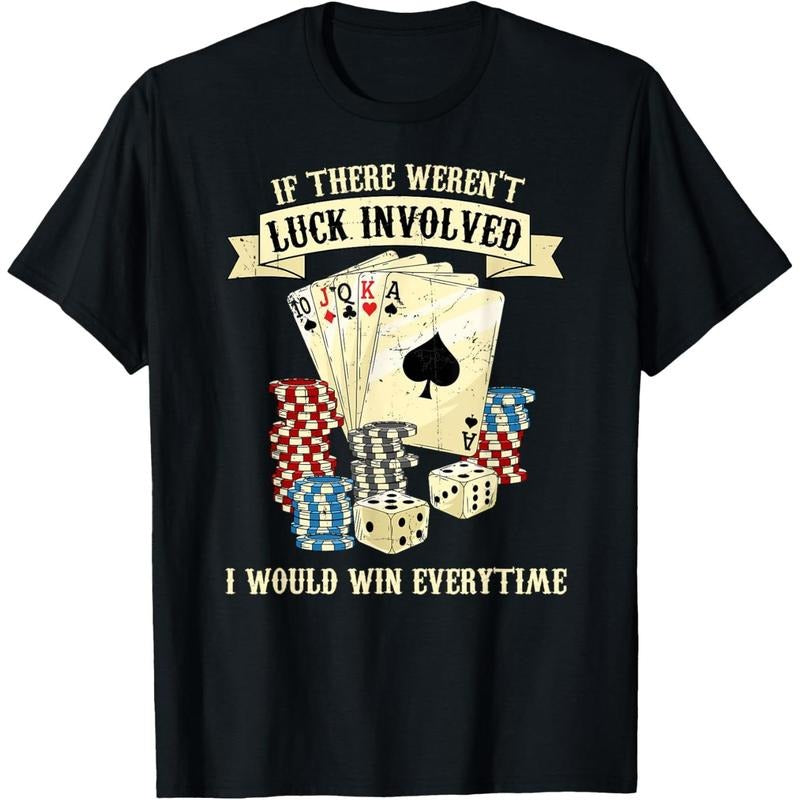 Poker Texas Hold'Em - Gambling Casino Gambler Poker T-Shirt made in usa Hoodie, Sweatshirt | InkThreadWorks.com