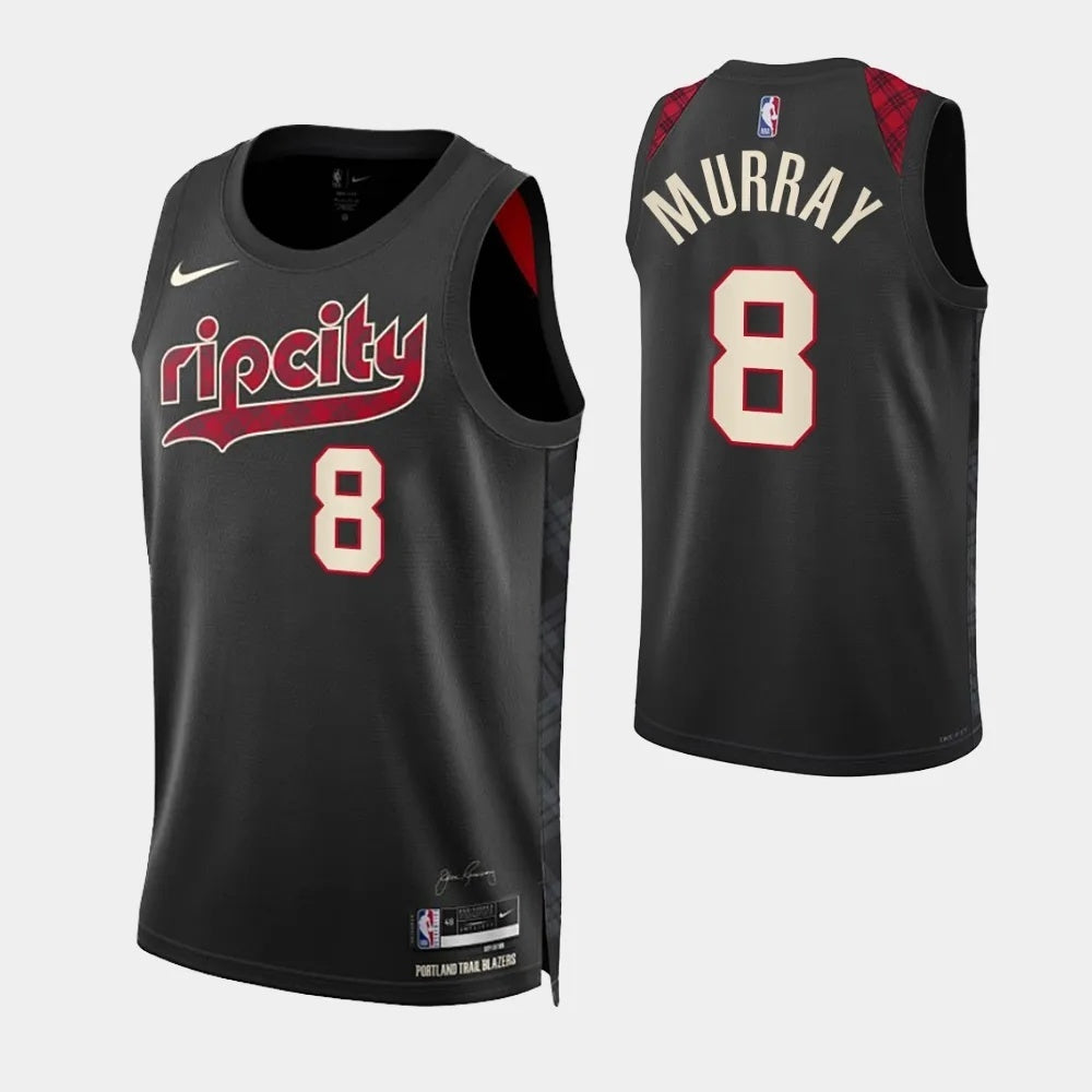 Portland Trail Blazers #8 Kris Murray 2023-24 City Edition Swingman Jersey