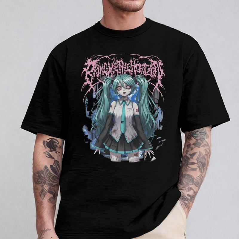 Post Human: Next Vocaloid Shirt, Funny Metal Rock Hoodie, Vocaloid x Rock Tee
