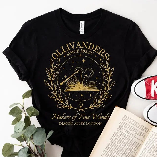 Potter Fan Tee, Wizard Book Shirt, Potterhead Gift, Wizarding World Shirt, Book Lover Gift, throne of glass book merch...