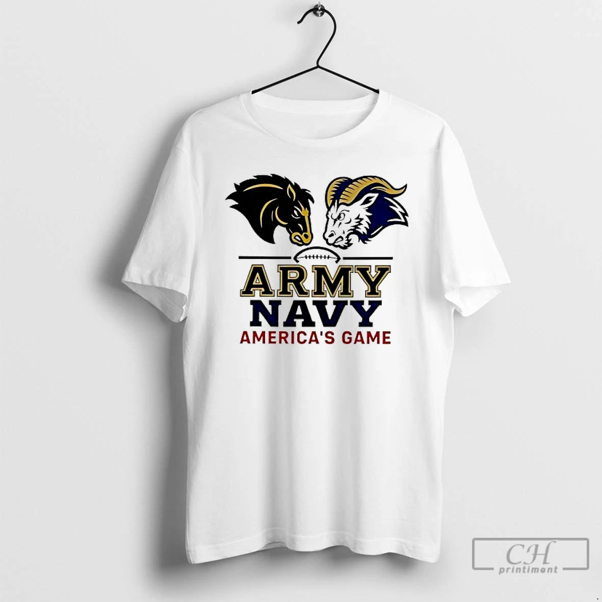 Premium Army Vs Navy Americas Game Logo T-Shirts, Hoodie, Sweatshirt | InkThreadWorks.com