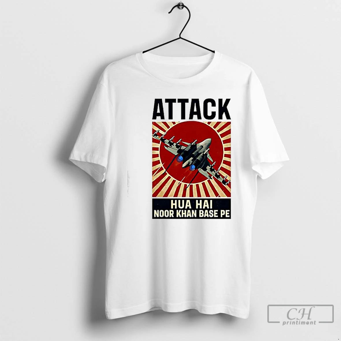 Premium Attack Hua Hai Noor Khan Base Pe T-Shirts, Hoodie, Sweatshirt | InkThreadWorks.com