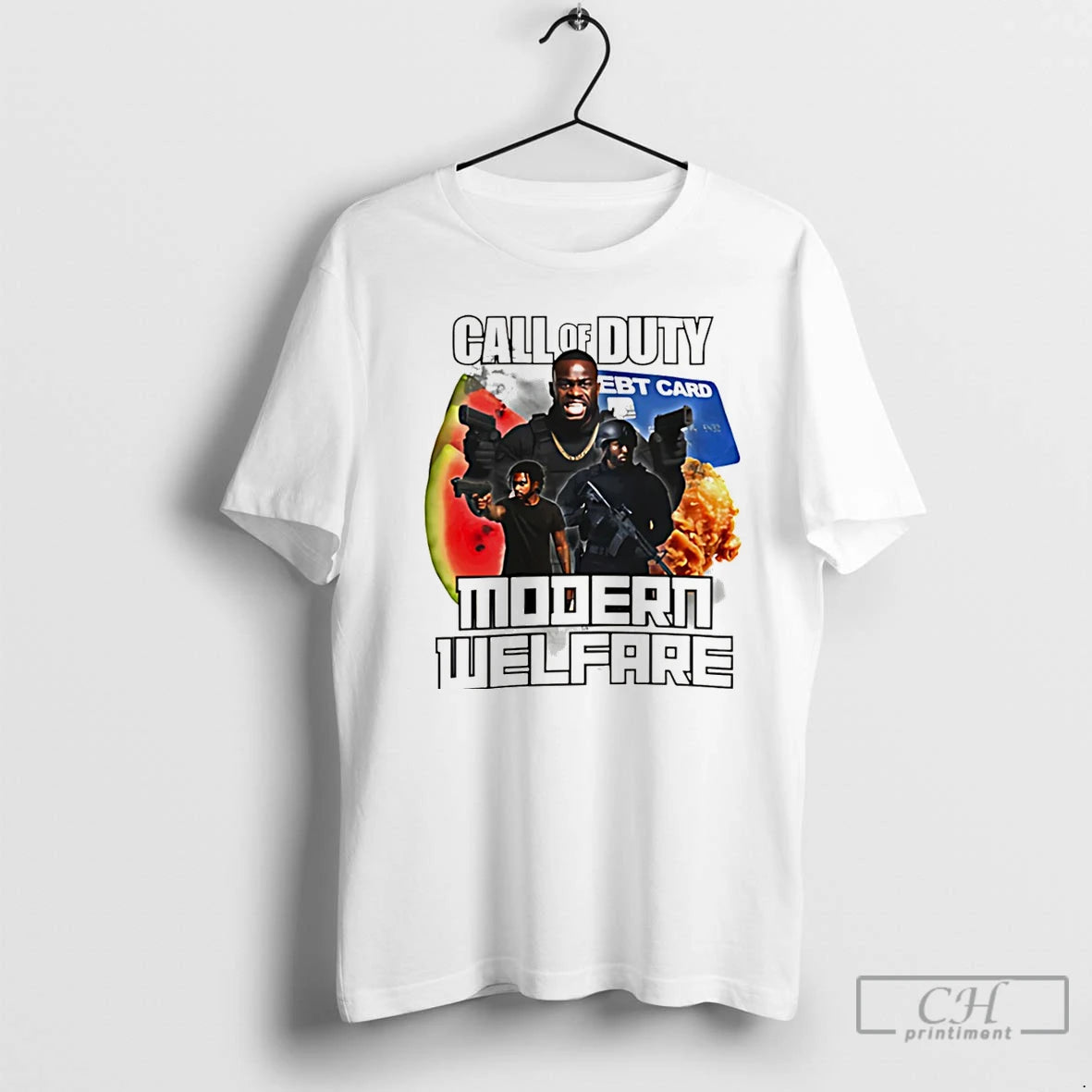 Premium Call Of Duty Modern Welfare Card Graphic Christmas T-Shirts, Hoodie, Sweatshirt | InkThreadWorks.com