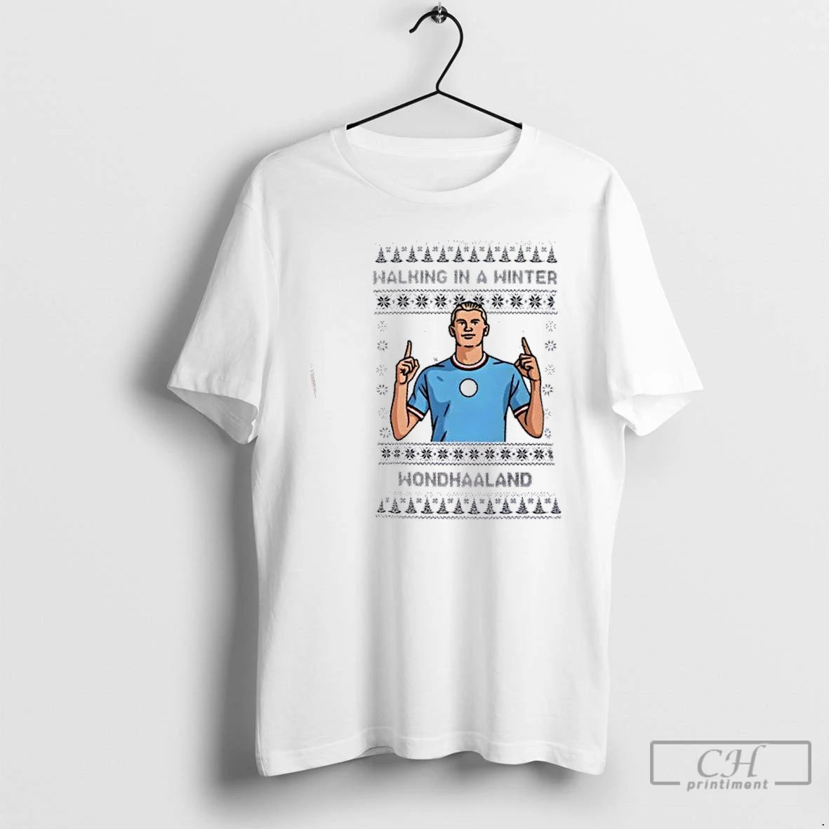 Premium Erling Haaland Manchester City Winter Wondhaaland Christmas Football T-Shirts, Hoodie, Sweatshirt