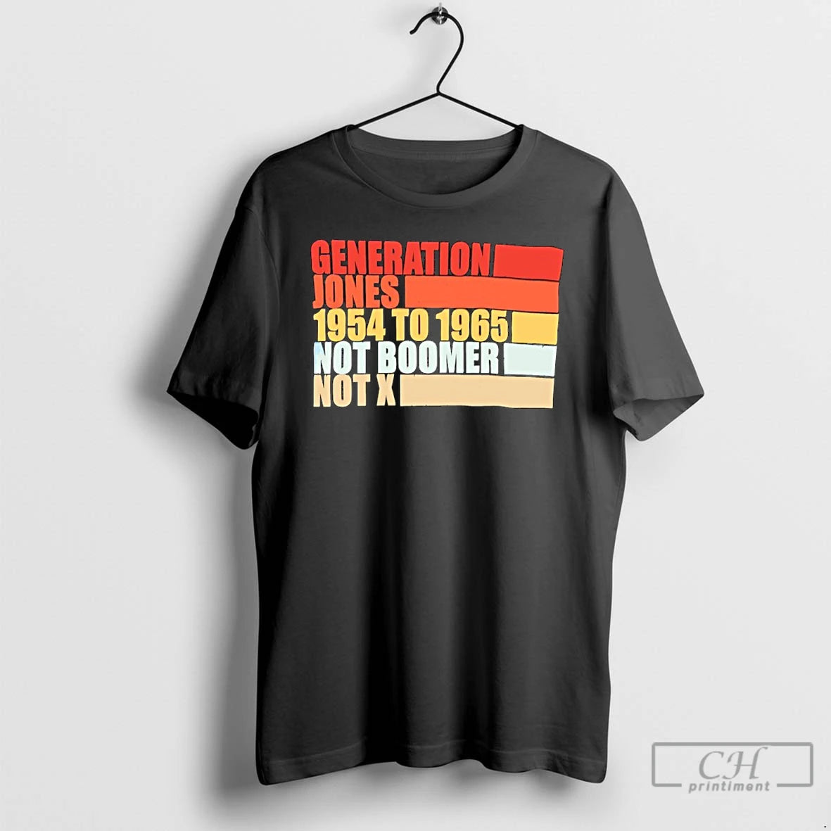 Premium Generation Jones 1954 To 1965 Not Boomer Not X Vintage T-Shirts, Hoodie, Sweatshirt | InkThreadWorks.com