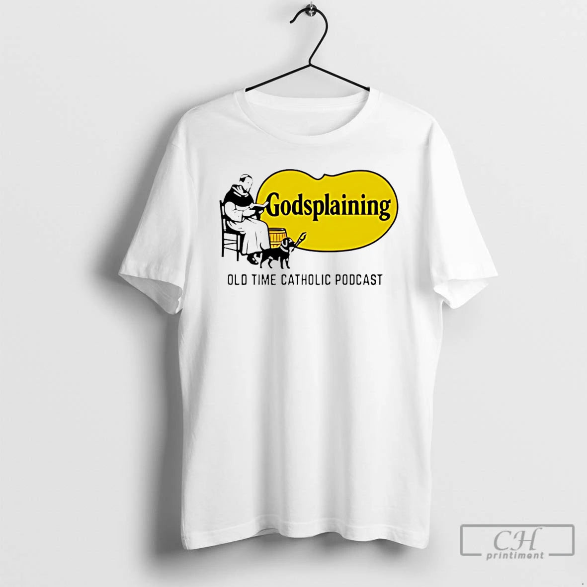 Premium Godsplaining Old Time Catholic Podcast T-Shirts, Hoodie, Sweatshirt | InkThreadWorks.com